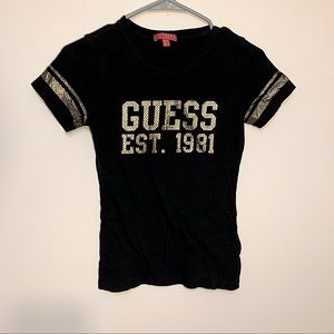 GUESS🔻 Jersey-Style Graphic Tee